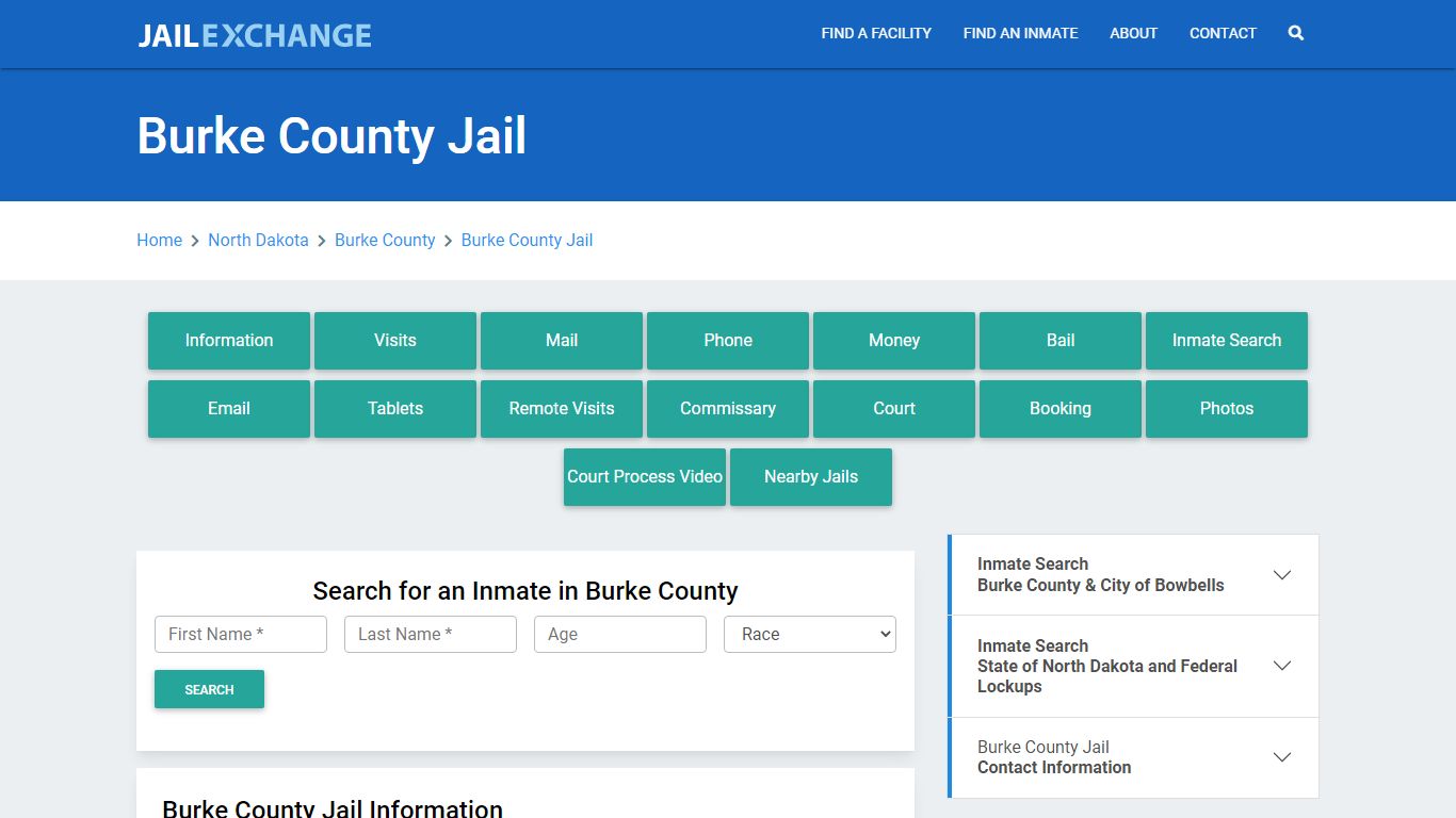 Burke County Jail Roster Lookup, ND, Inmate Search